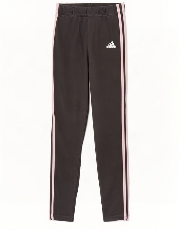 Adidas Pige Leggings 13-14 År Grå Bomuld