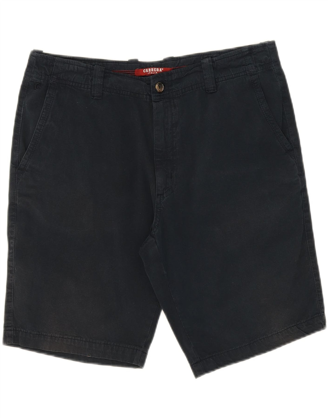 CARRERA Mens Chino Shorts W36 Large Navy Blue Cotton Vintage Carrera and Second-Hand Carrera from Messina Hembry 