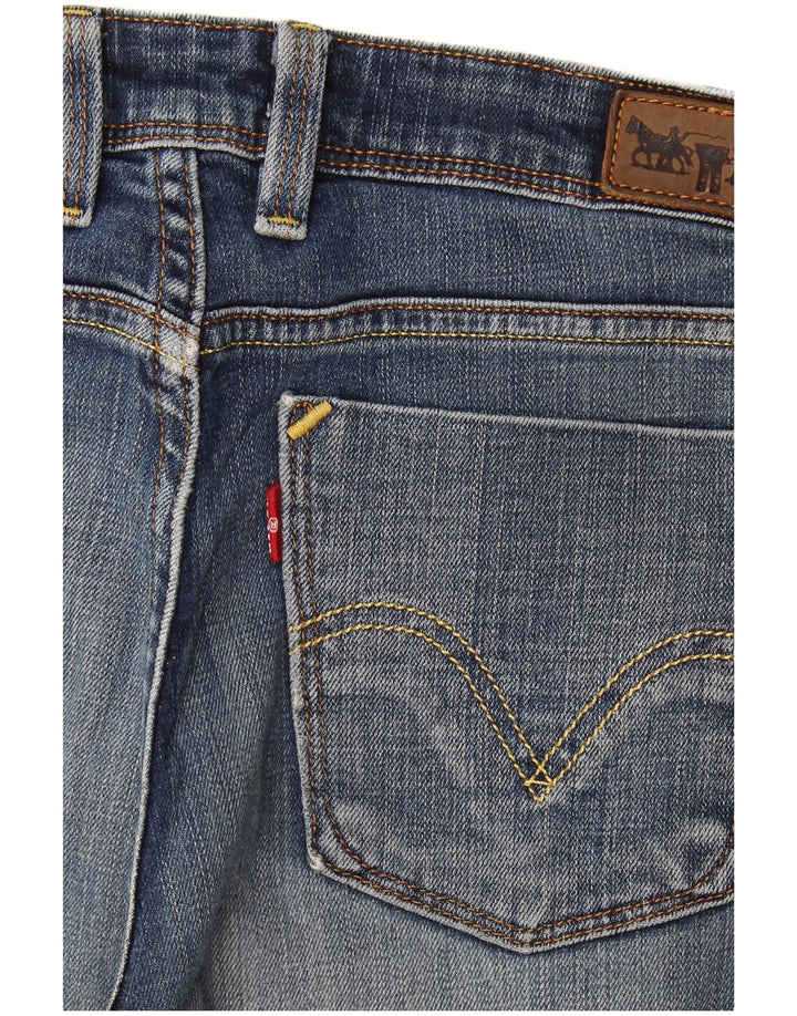 Levi's Dame 627 lige jeans W32 L30 Blå