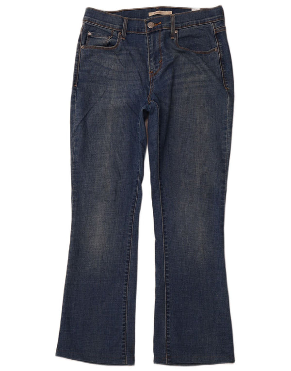 LEVI'S Dame 515 Bootcut Jeans US 6 Medium W32 L28 Blå Bomuld