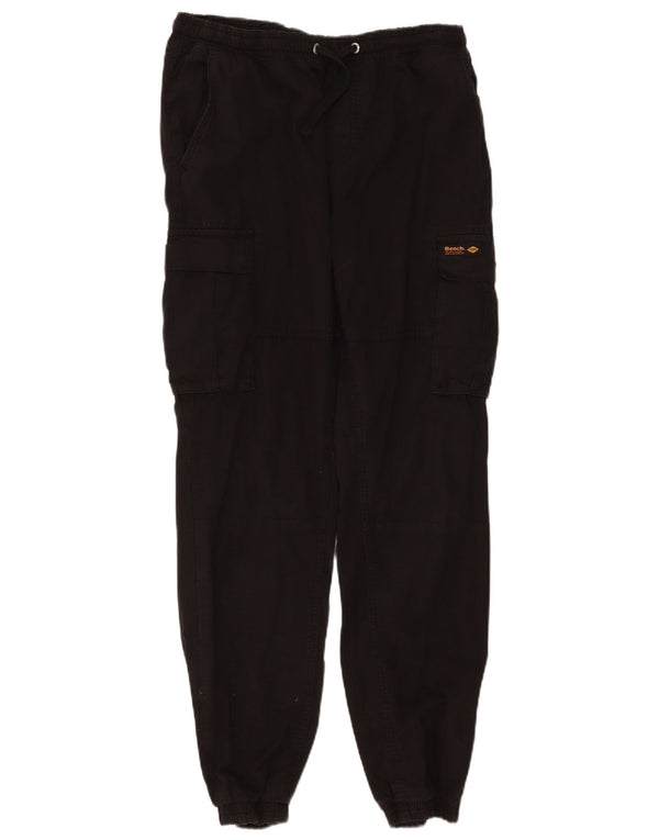 Bænk Herre Joggers Cargo Bukser Large W34 L30 Sort