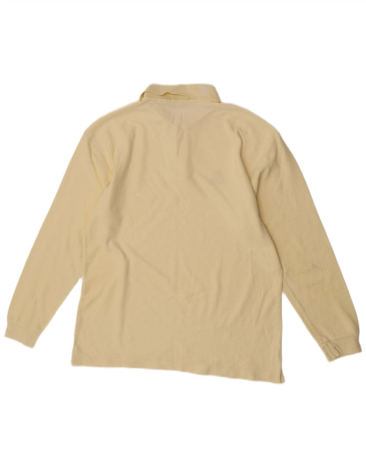 Fila Langærmet Polo Shirt til mænd IT 50 Medium Gul Bomuld