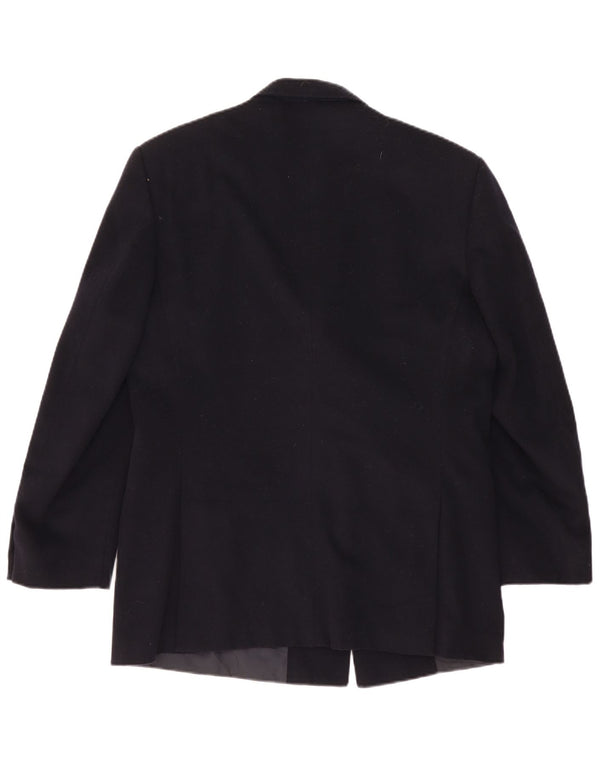 Nino Cerruti Herre Double Breasted Blazer Jacket IT 52 XL Sort Uld