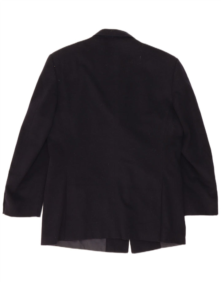 Nino Cerruti Herre Double Breasted Blazer Jacket IT 52 XL Sort Uld