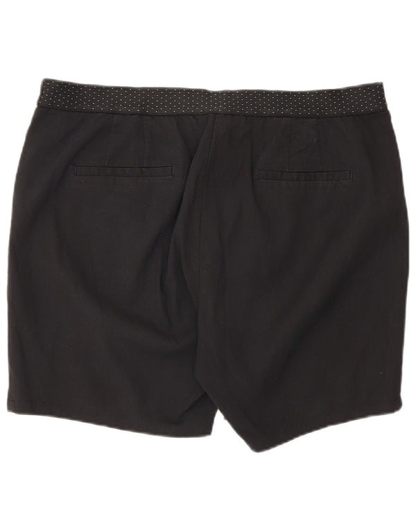 Zara Chino Shorts XL W32 Sort til kvinder