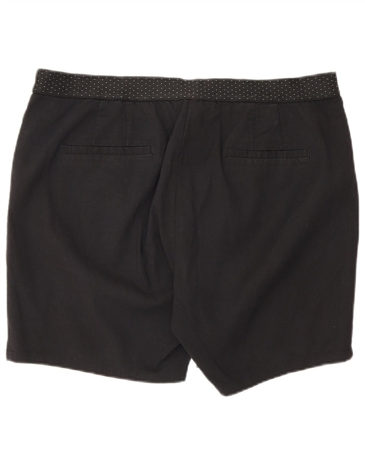 Zara Chino Shorts XL W32 Sort til kvinder