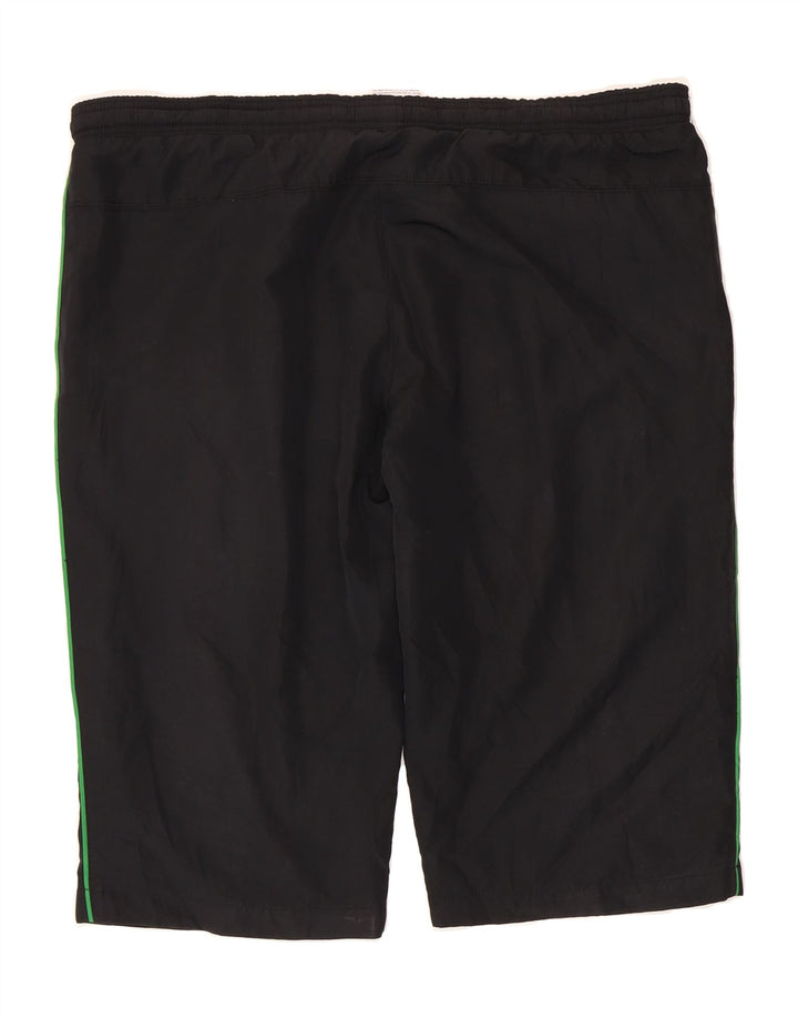 NIKE Mens Bermuda Sport Shorts Large  Black Polyester Vintage Nike and Second-Hand Nike from Messina Hembry 
