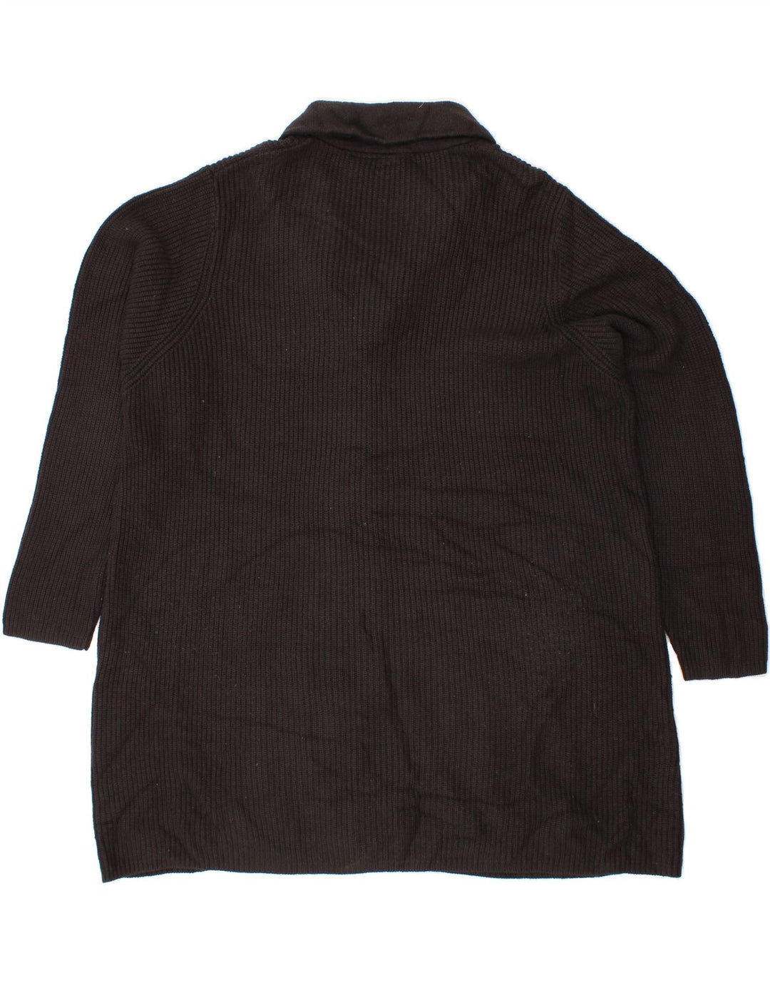 MOSSIMO Womens Longline Cardigan Sweater UK 20 2XL Black Acrylic Vintage Mossimo and Second-Hand Mossimo from Messina Hembry 