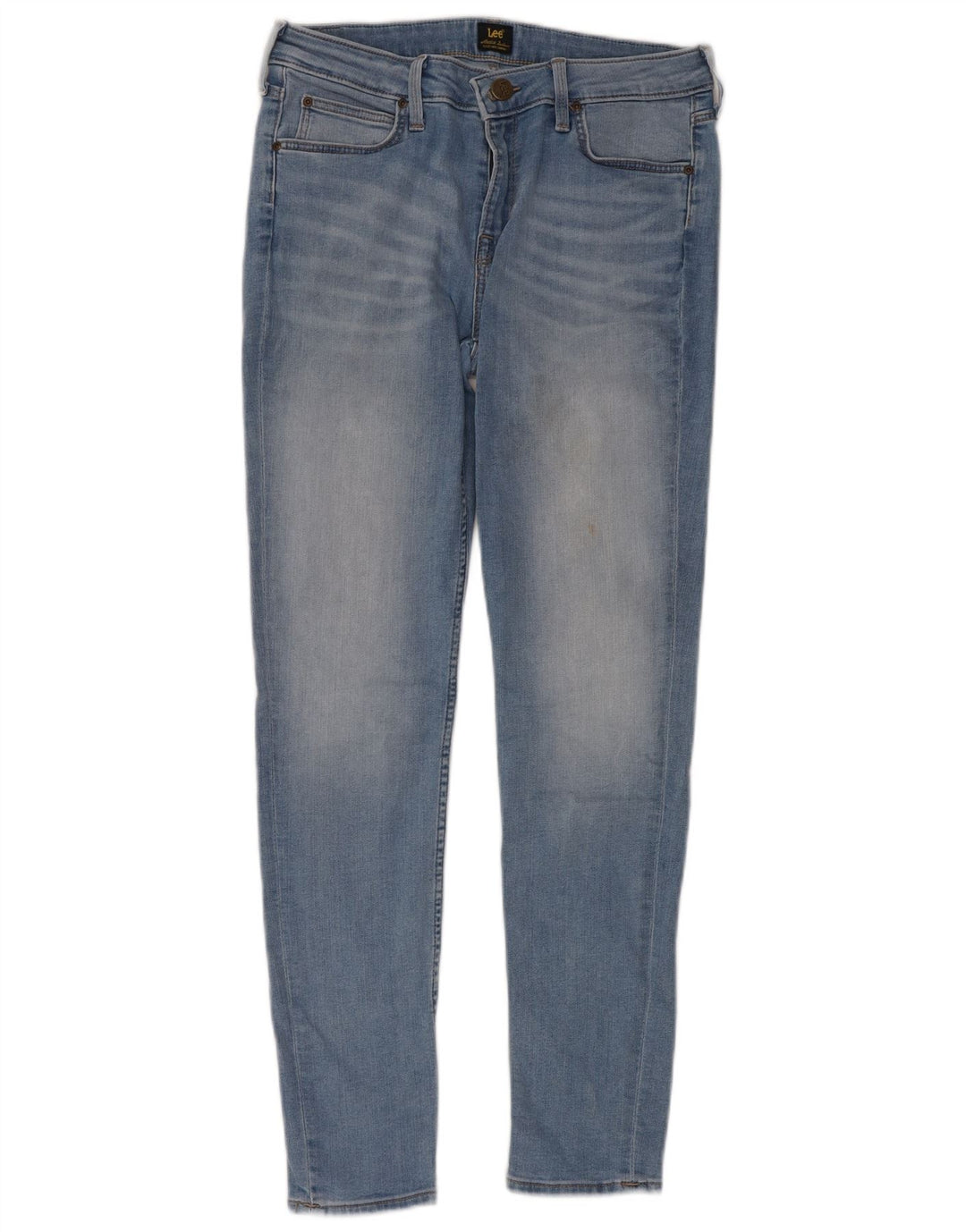 LEE Dame Scarlett Skinny Jeans W31 L31 Blå Bomuld