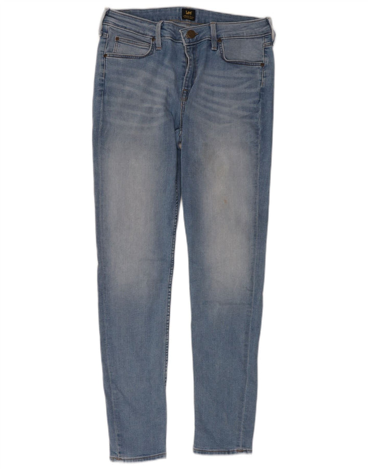 LEE Dame Scarlett Skinny Jeans W31 L31 Blå Bomuld