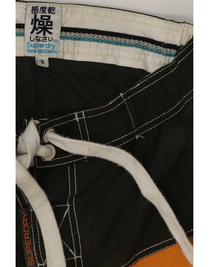Superdry grafiske svømmeshorts til mænd, små flerfarvede camouflage
