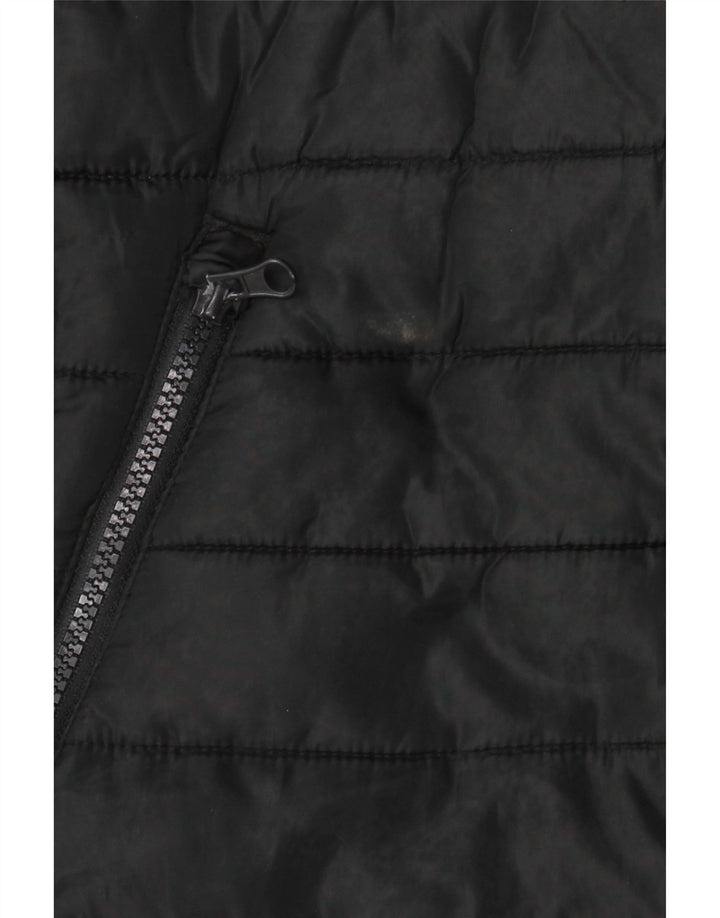 Jack & Jones Herre hætte polstret Gilet UK 36 Lille sort polyester