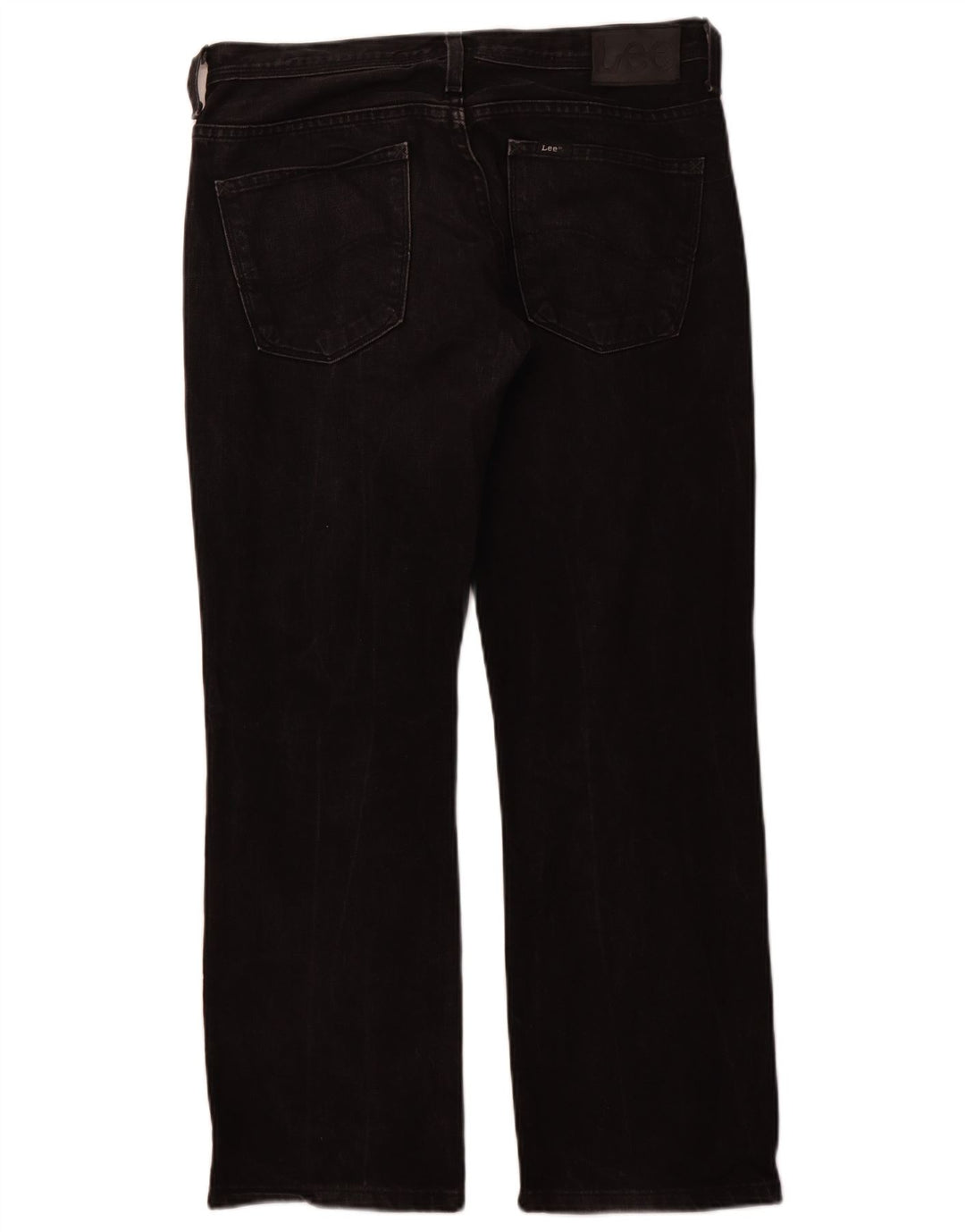 LEE Herre Knox Straight Jeans W33 L28 Sort Bomuld
