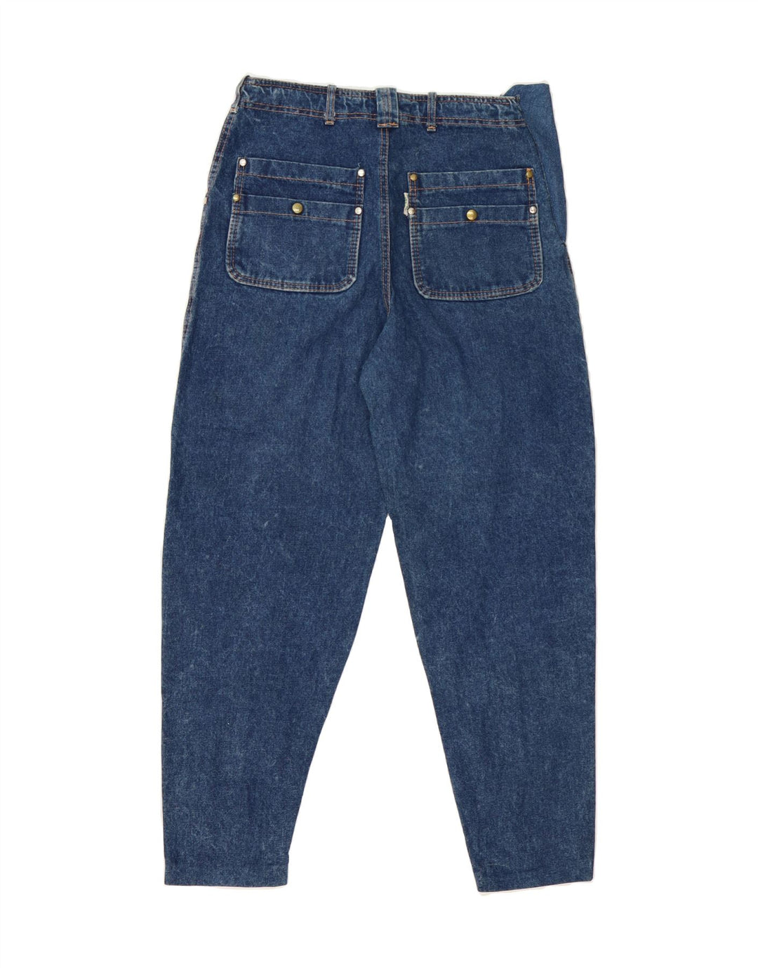 VINTAGE Womens Tapered Jeans W32 L29 Blue Cotton Vintage Vintage and Second-Hand Vintage from Messina Hembry 