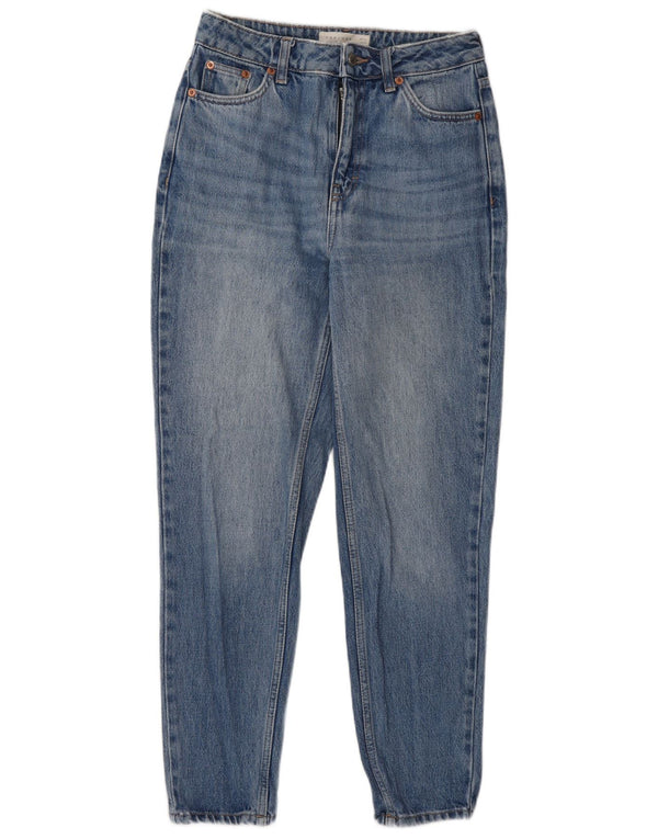 Levi's Dame High Rise Slim Jeans UK 8 Small W27 L28 Blue Cotton