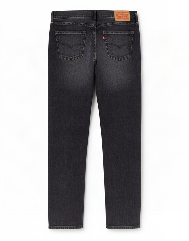 Levi's Straight Jeans til mænd W34 L34 Sort bomuld