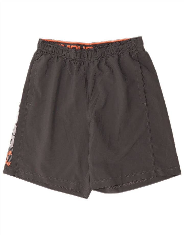 Under Armour Herre Heat Gear Graphic Sports Shorts Medium Grå