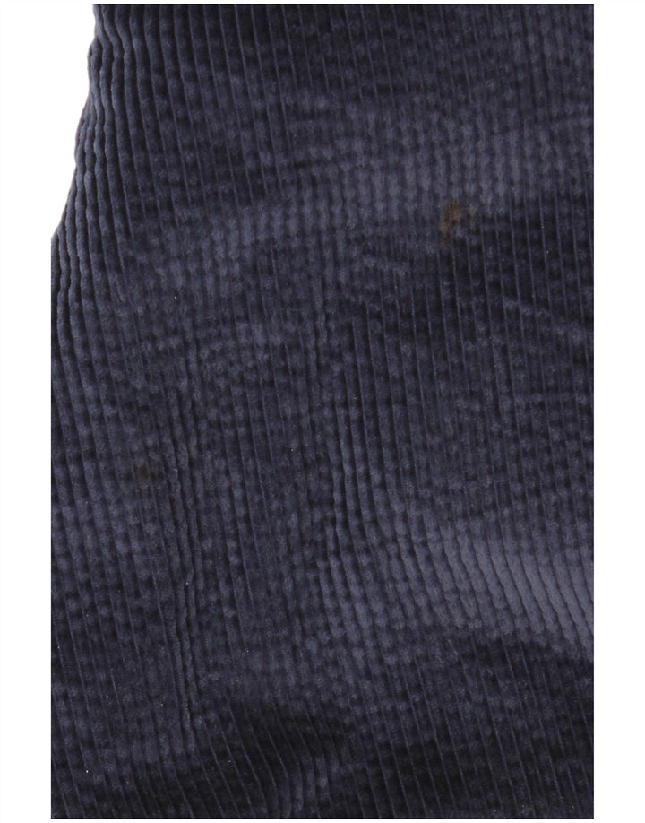 L.L.Bean Herre fløjlsskjorte Stor marineblå bomuld