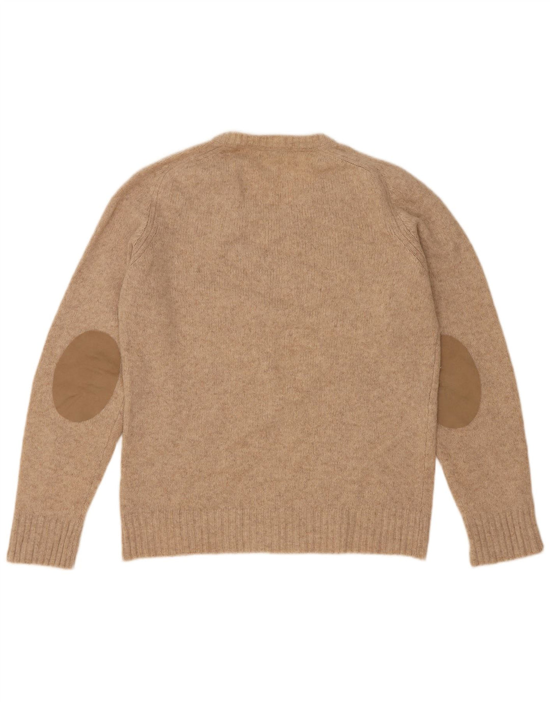 Zara Herre V-hals sweater Stor Beige Uld