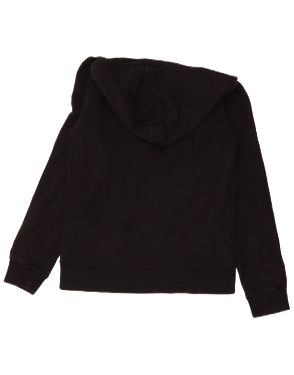 Puma Womens Hoodie Jumper UK 10 Small  Black