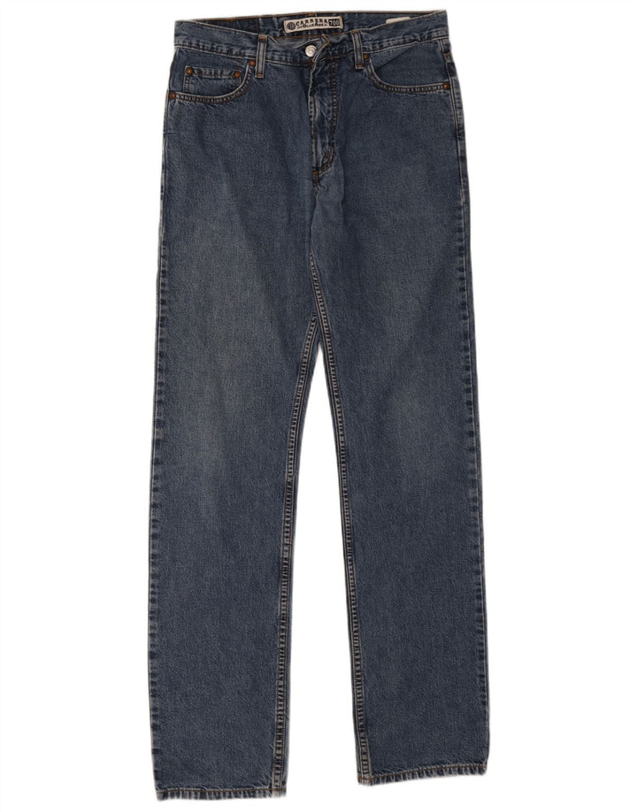 Carrera Straight Jeans til mænd W33 L34 Blå Bomuld