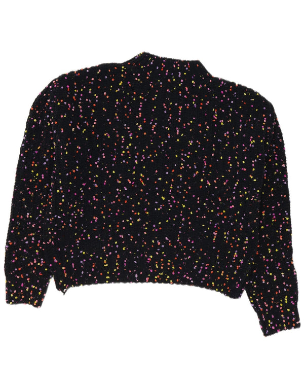 Marks & Spencer Girls sweater med rund hals 12-13 år Sort Flecked