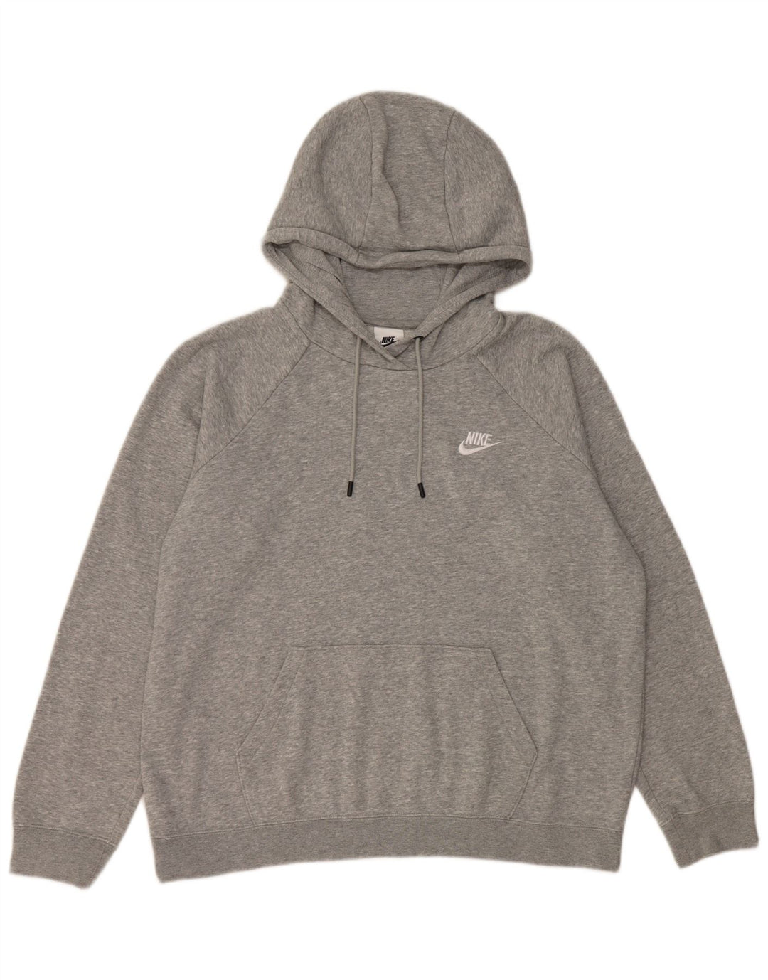 Nike Herre hættetrøje Jumper Large Grå Flecked Bomuld