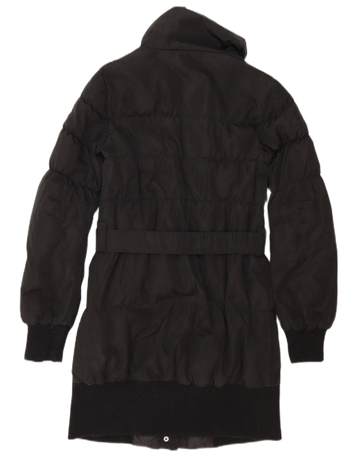 Liu Jo Polstret Frakke IT 44 Medium Sort Polyester til kvinder