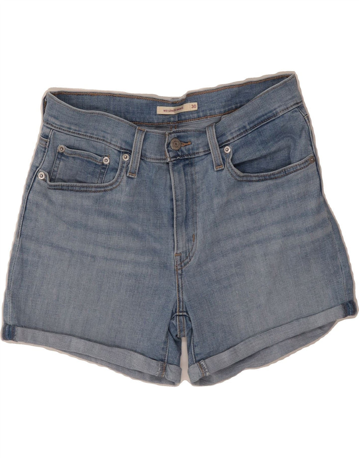 LEVI'S Womens Denim Shorts W30 Medium  Blue Cotton Vintage Levi's and Second-Hand Levi's from Messina Hembry 
