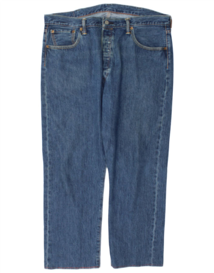 Levi's Herre 501 Straight Jeans W40 L28 Blå