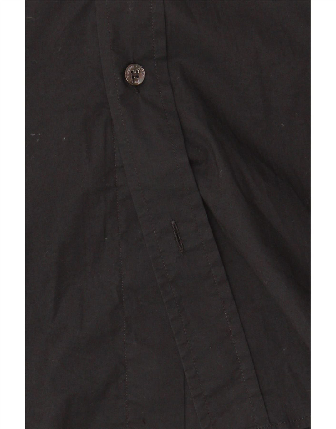 Dolce & Gabbana Herre Slim Shirt IT 48 Medium Sort Bomuld