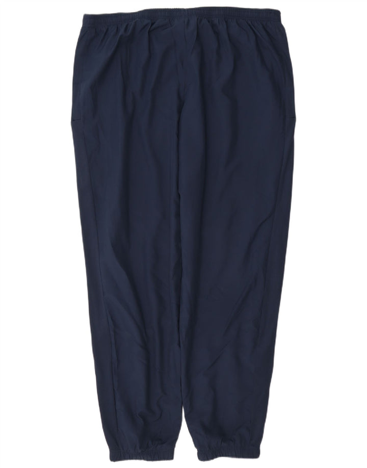 Nike Herre Dri Fit træningsdragt Bukser Joggers XL Navy Blue Polyester