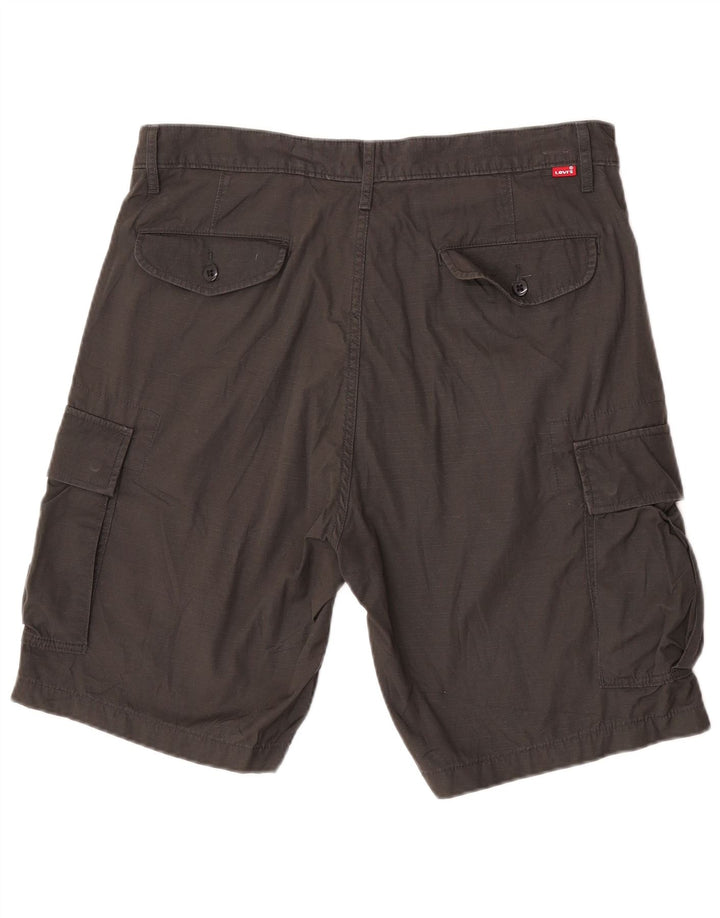 Levi's Herre Cargo Shorts W34 Large Grå Bomuld