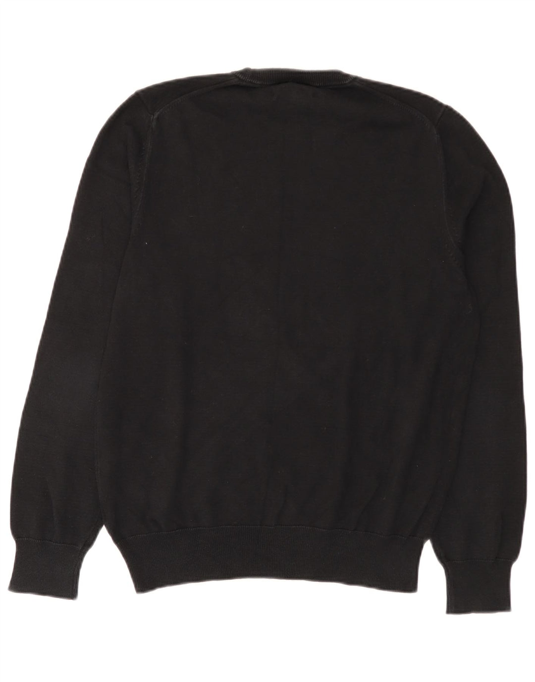 Marks & Spencer dame sweater med rund hals, medium sort bomuld
