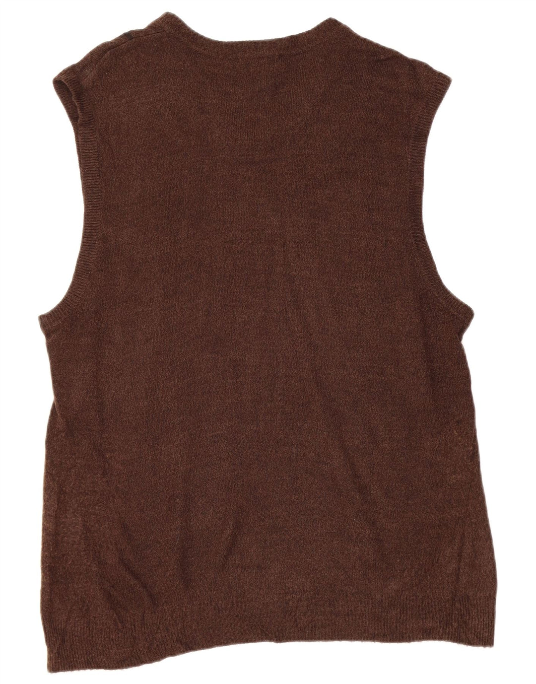 DOCKERS Vest Tank Top Stor Brun Argyle/Diamant Akryl