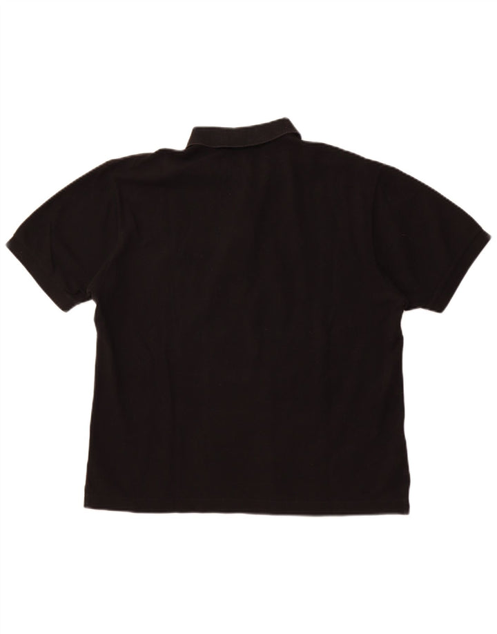 Fred Perry Dame Polo Shirt UK 20 2XL Sort Bomuld