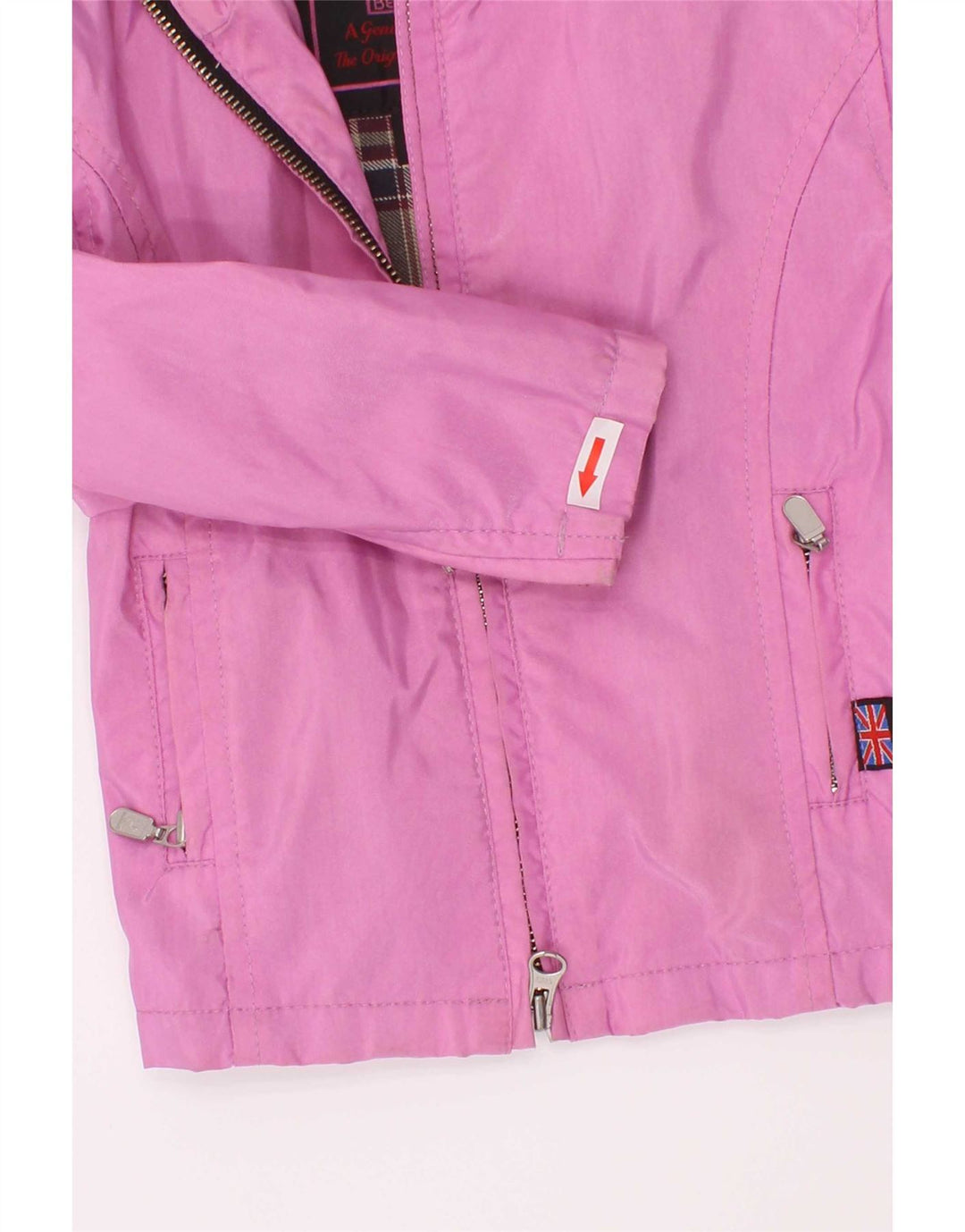 Belstaff Girls Bomber Jacket 2-3 år Pink Nylon