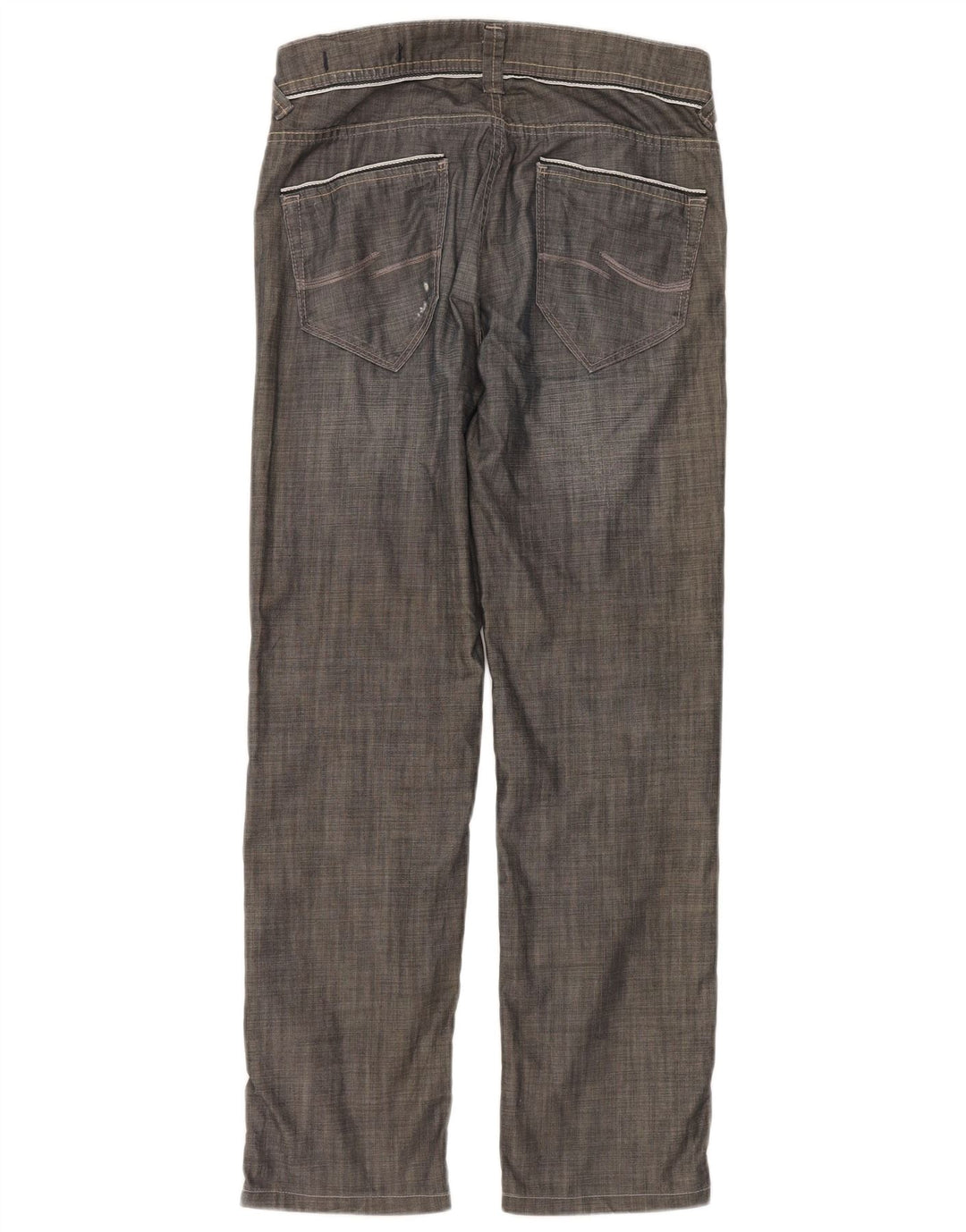 Jack & Jones Herre Distressed Straight Jeans W30 L29 Grå