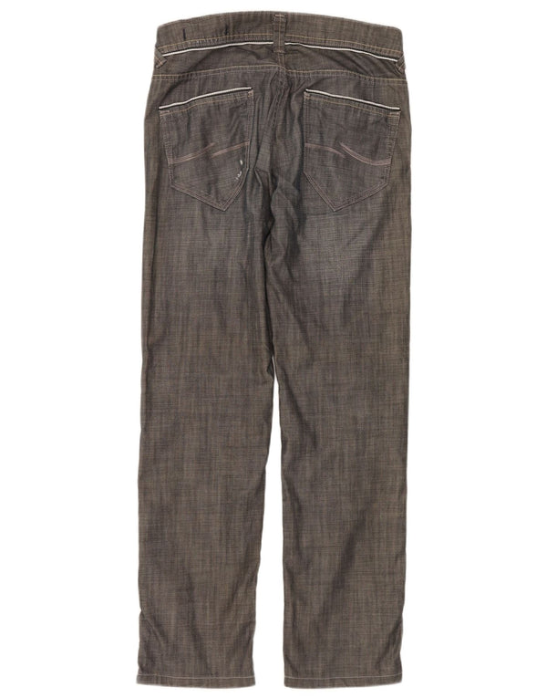 Jack & Jones Herre Distressed Straight Jeans W30 L29 Grå
