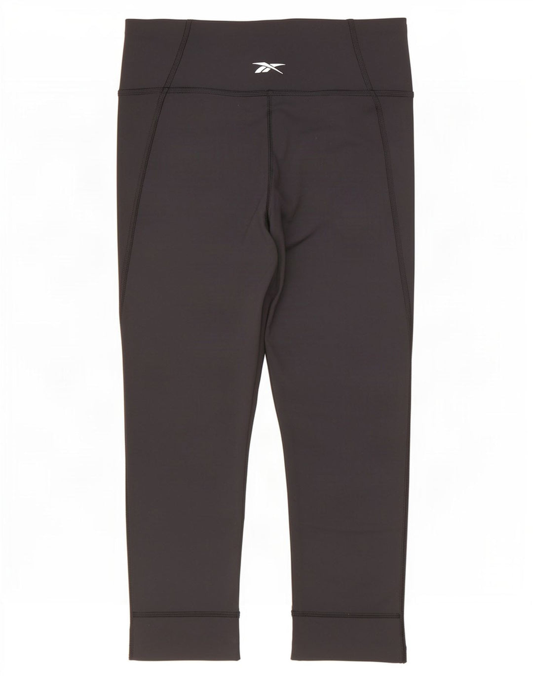 Reebok Dame Capri Leggings UK 8/10 Small Black