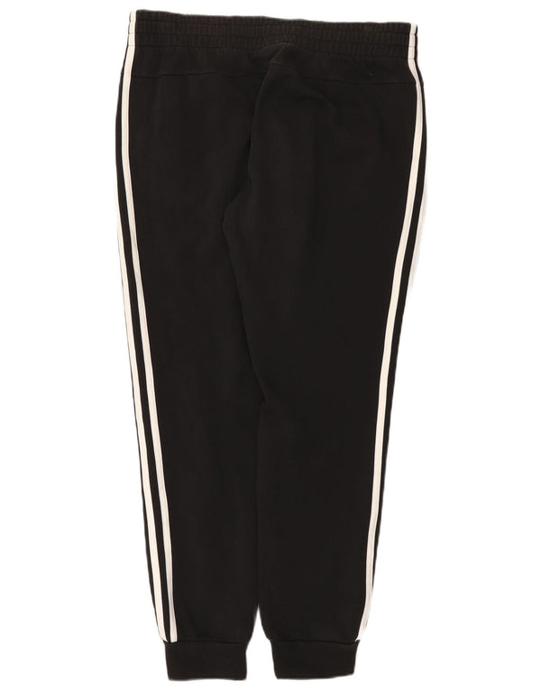 Adidas Dame træningsdragt Bukser Joggers UK 16 Large Black Bomuld