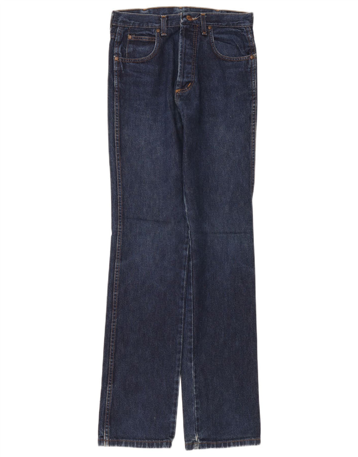 Wrangler Dame Evolution Straight Jeans W28 L34 Marineblå Bomuld