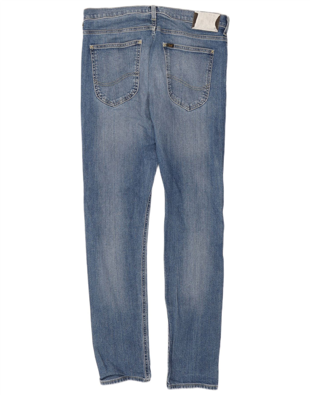 Lee Herre Luke Slim Jeans W33 L32 Blå Bomuld