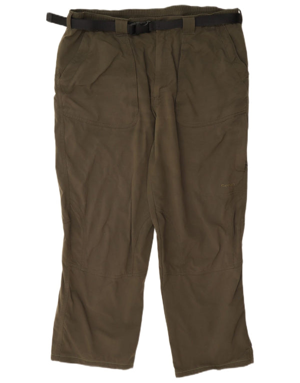 Rohan Herre Regular Cargo Bukser Large W35 L27 Khaki Polyamid