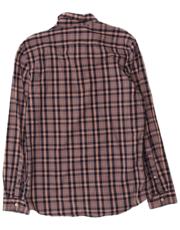 Jack Wills Herre Classic Fit skjorte Medium blå ternet bomuld