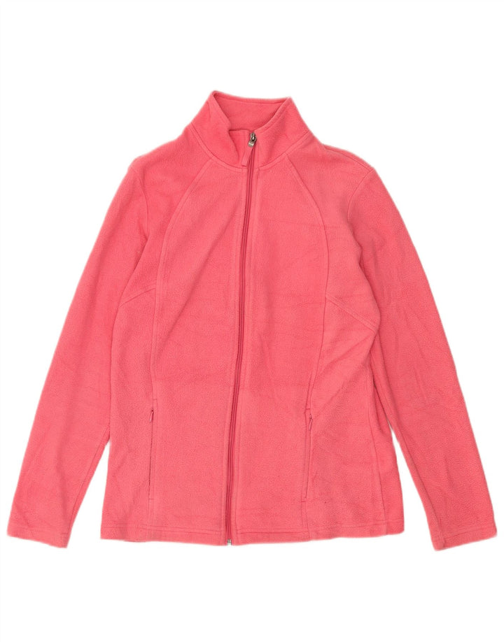 Marks & Spencer Fleecejakke til kvinder UK 10 Lille Pink Polyester