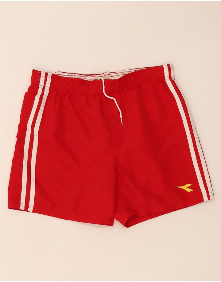 Diadora Badeshorts til mænd Medium rød polyester