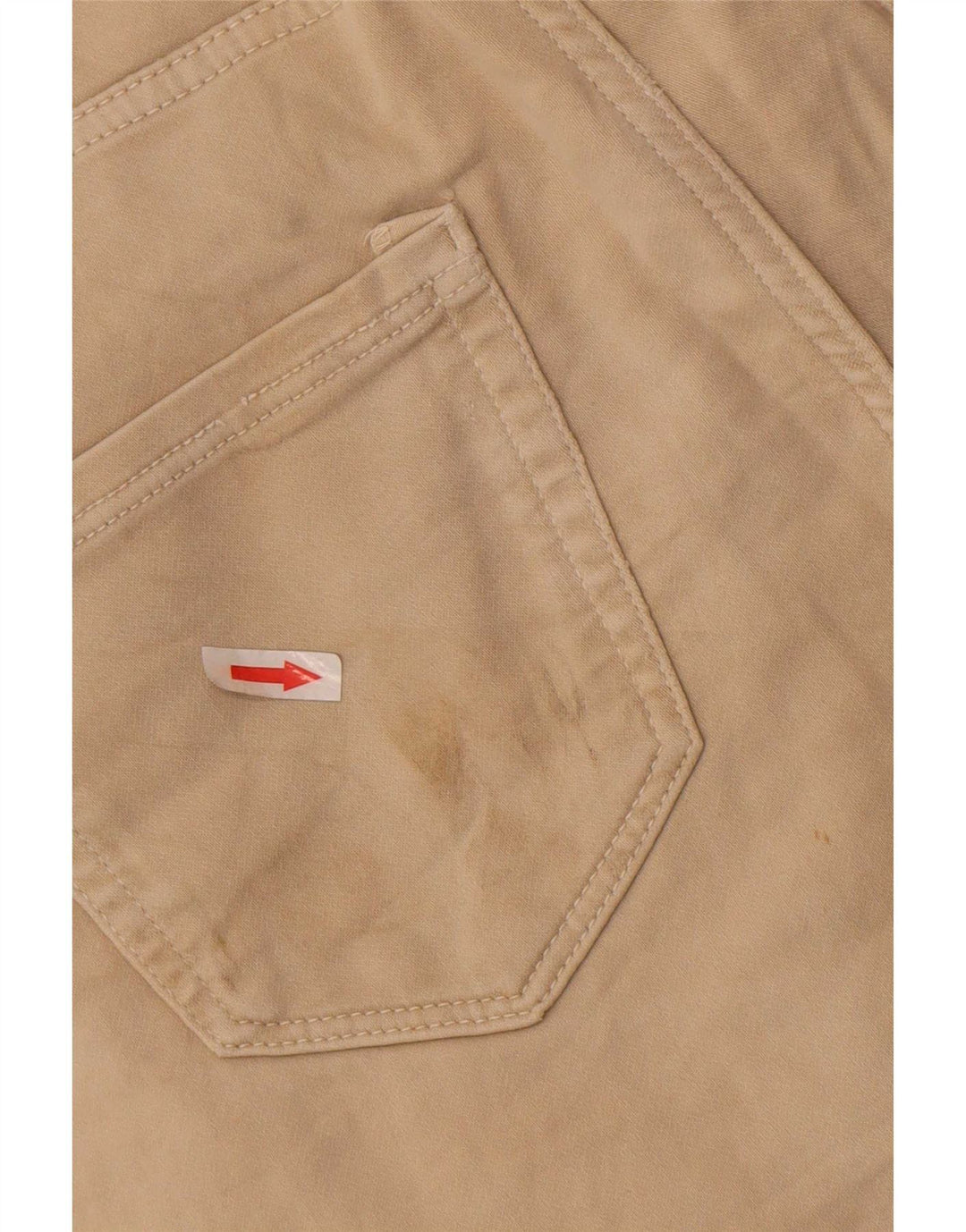 Zara Herre Cargo Sportsshorts Medium Beige Bomuld