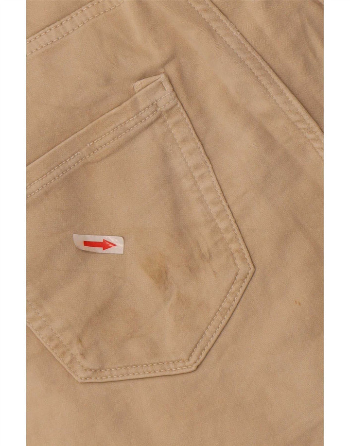 Zara Herre Cargo Sportsshorts Medium Beige Bomuld