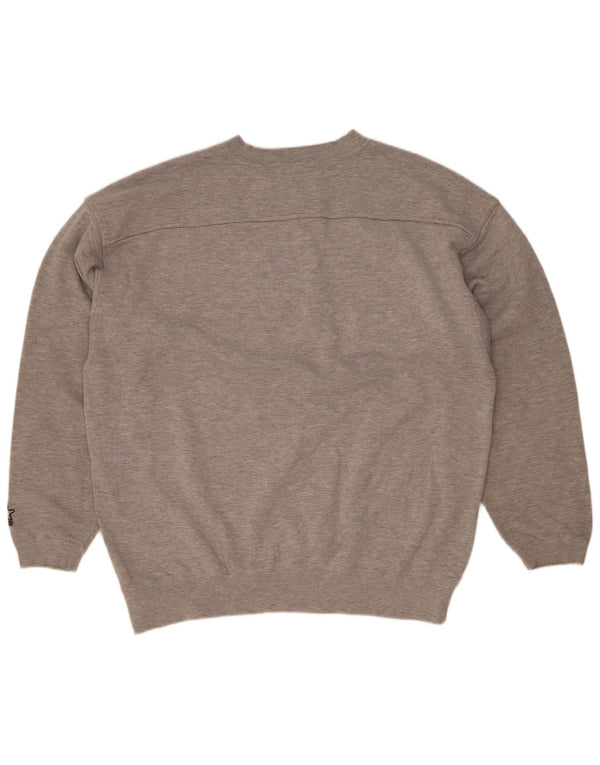 Starter Herre New Maxico State Graphic Sweatshirt Jumper Large Grå Flecked